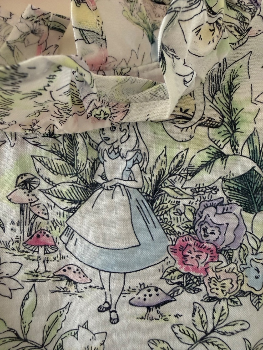 🌟Host Pick🌟 Disney X Janie & Jack Size 7 Alice in Wonderland Girls Dress - Picture 2 of 4